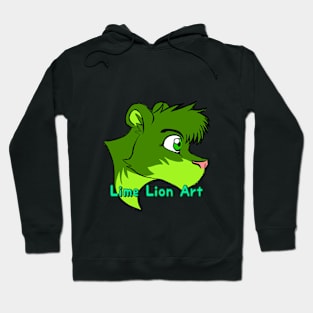 Lime Lion Hoodie